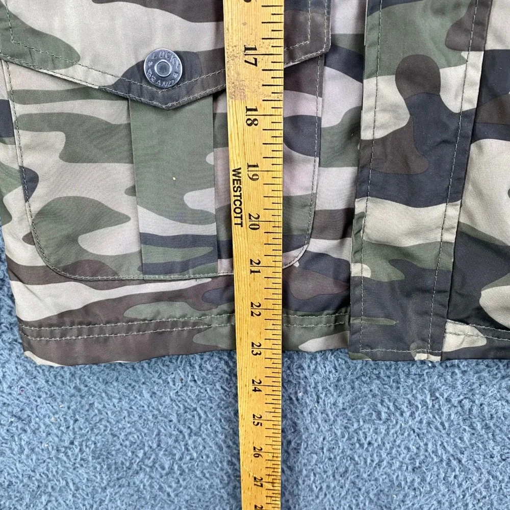 Lucky Brand Camouflage Hooded Jacket Kids Size S‎ Military Style Coat